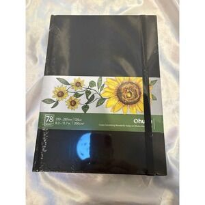 Ohuhu Marker Pads Art Sketchbook 8.3" ×11.7" 78 pgs Hardcover Sketch Book Sealed
